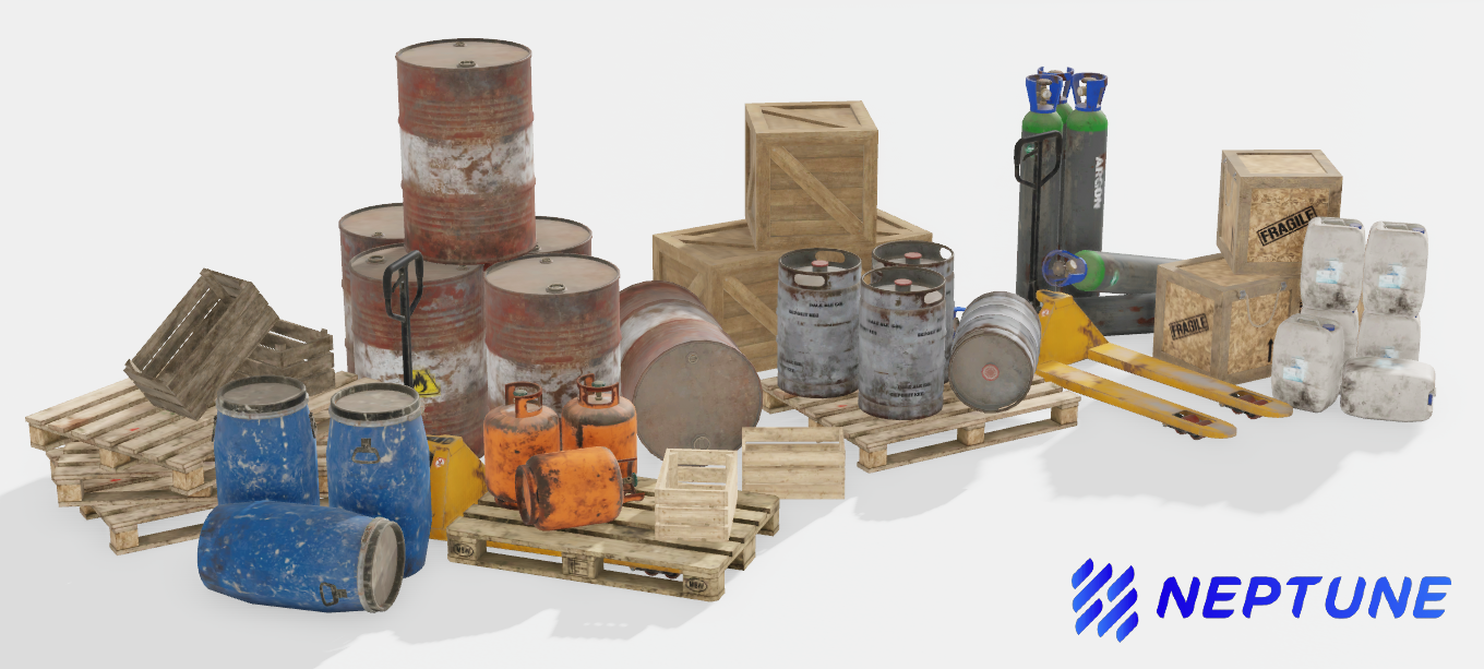 Industrial Props Pack - Payhip