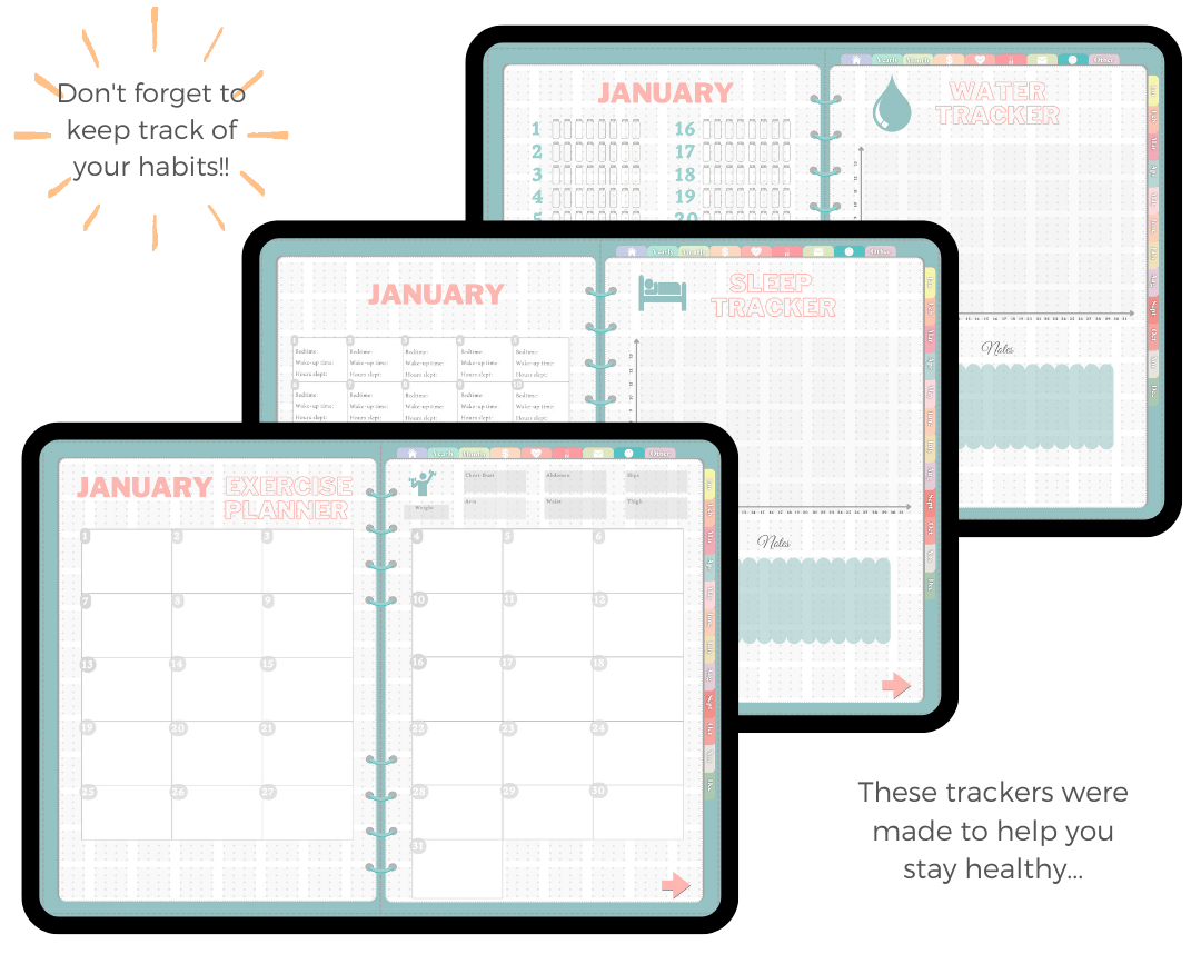 Undated Digital Planner - Payhip