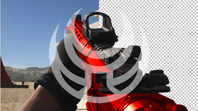 Red Background Codm4 M4 Red Camo Screenshot Pack (Call Of Duty)