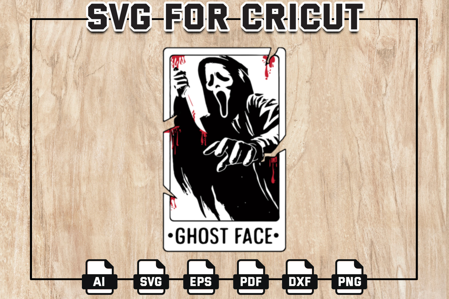 Ghostface SVG, scream svg, sydney svg, Halloween SVG, spooky png, horror  svg, horror movie svg, digital download | SVG_HLW_36