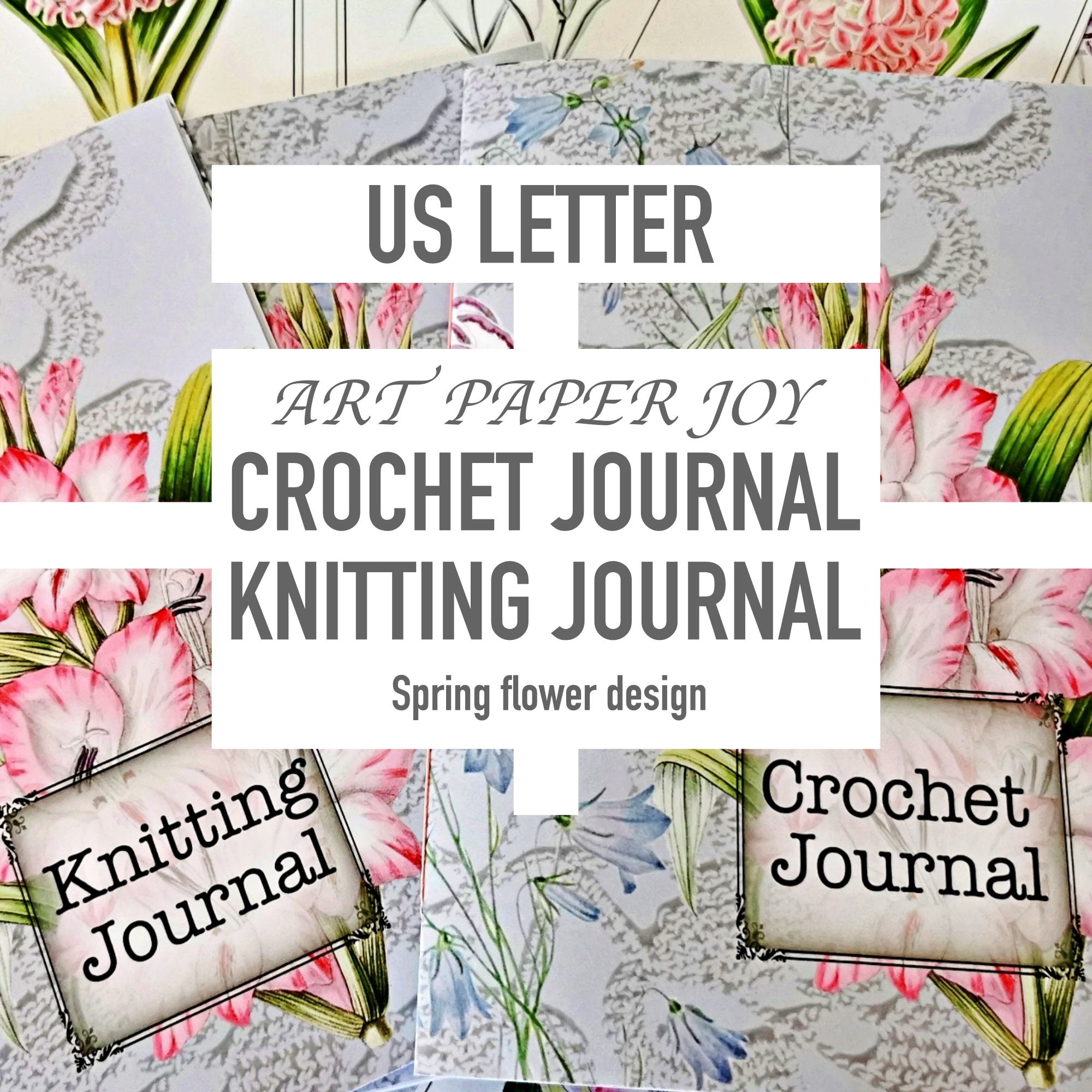 US letter Crochet Knitting journal kit