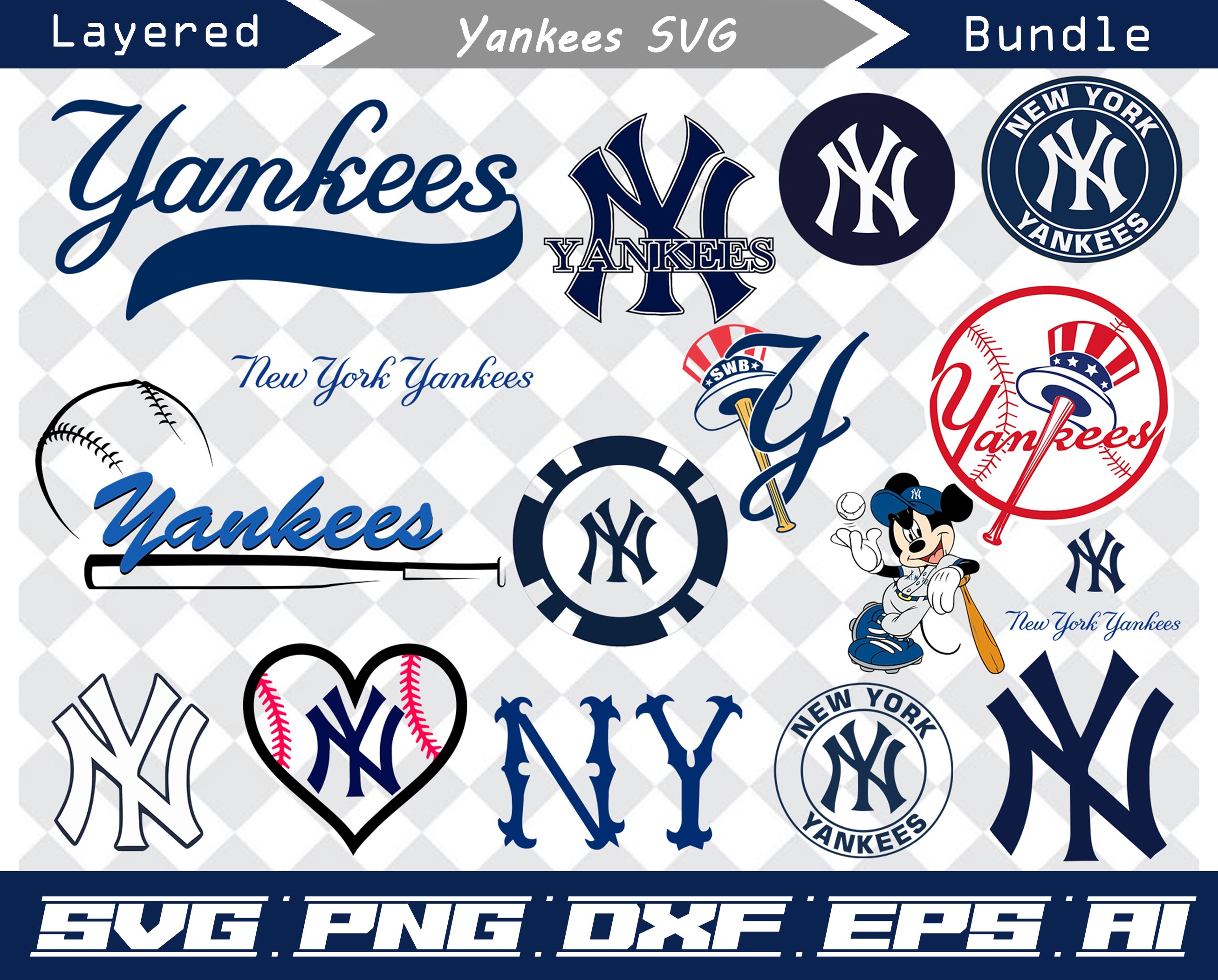 New York Yankees SVG, PNG, DXF, EPS, AI, Yankees SVG, New York Yankees Cut  files, New York Yankees vector, New York Yankees cricut, New York Yankees  clipart, New York Yankees logo, MLB