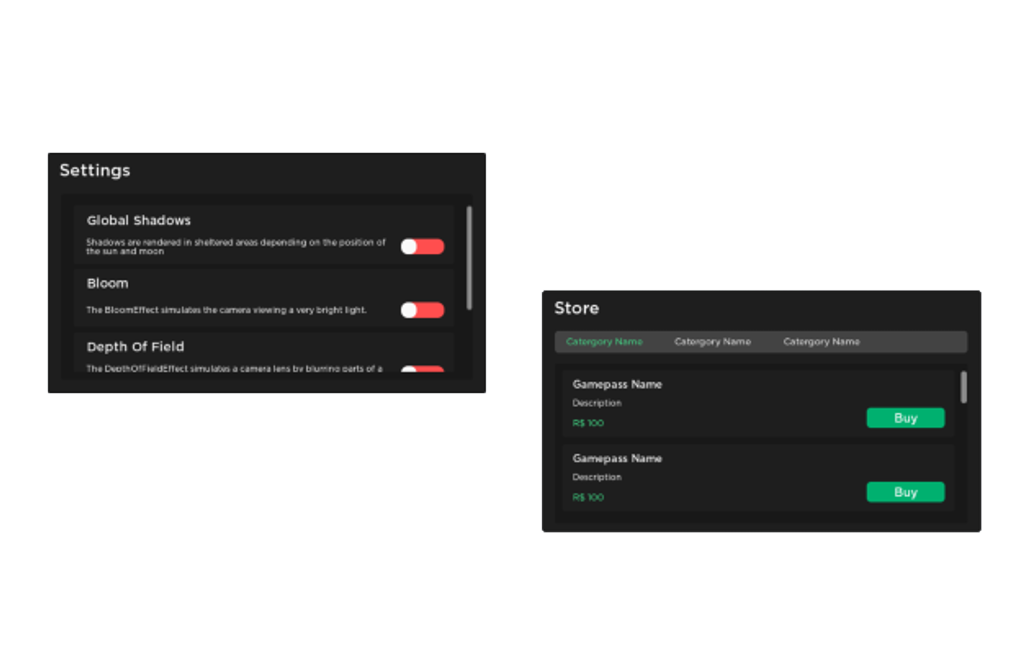 Compact Menu - Payhip