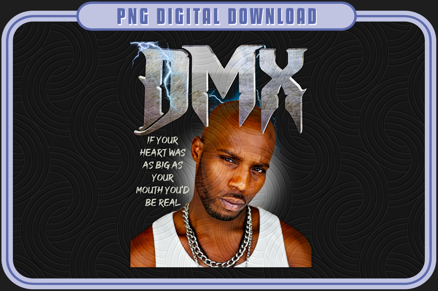Dmx Shirt Print, DMX Sublimation File for Print, Music Design For Shirt ...