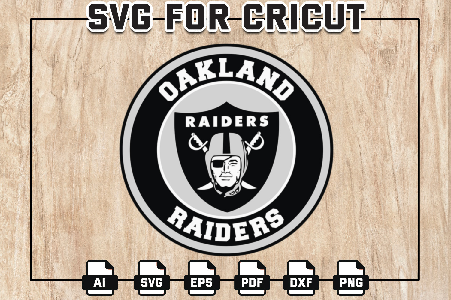 Las Vegas Raiders Logo Svg,NFL Bundle Svg, Png, Eps, Ai, Pdf, Digital  Download