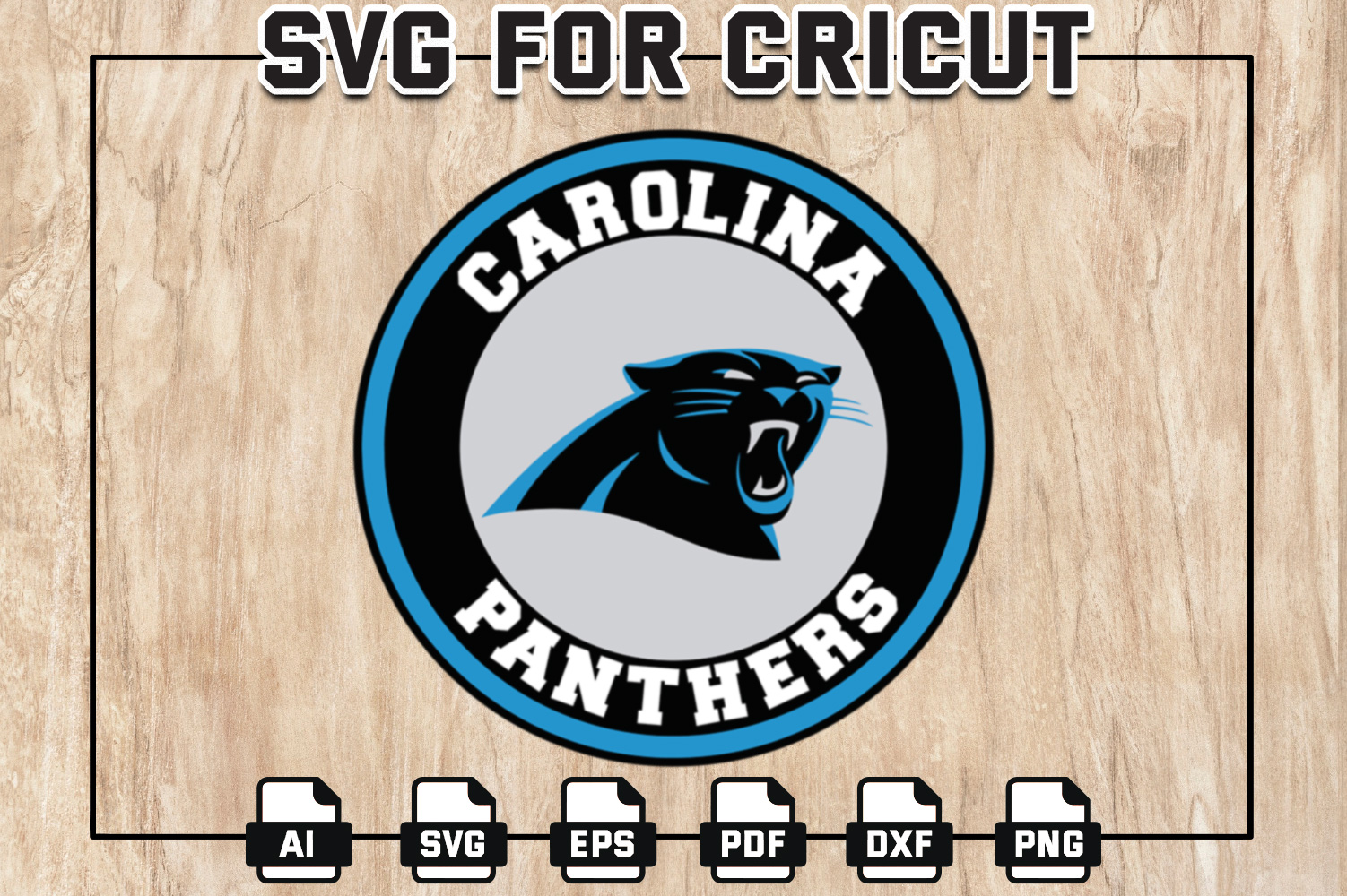 Carolina Panthers SVG, Carolina Panthers files, panthers logo