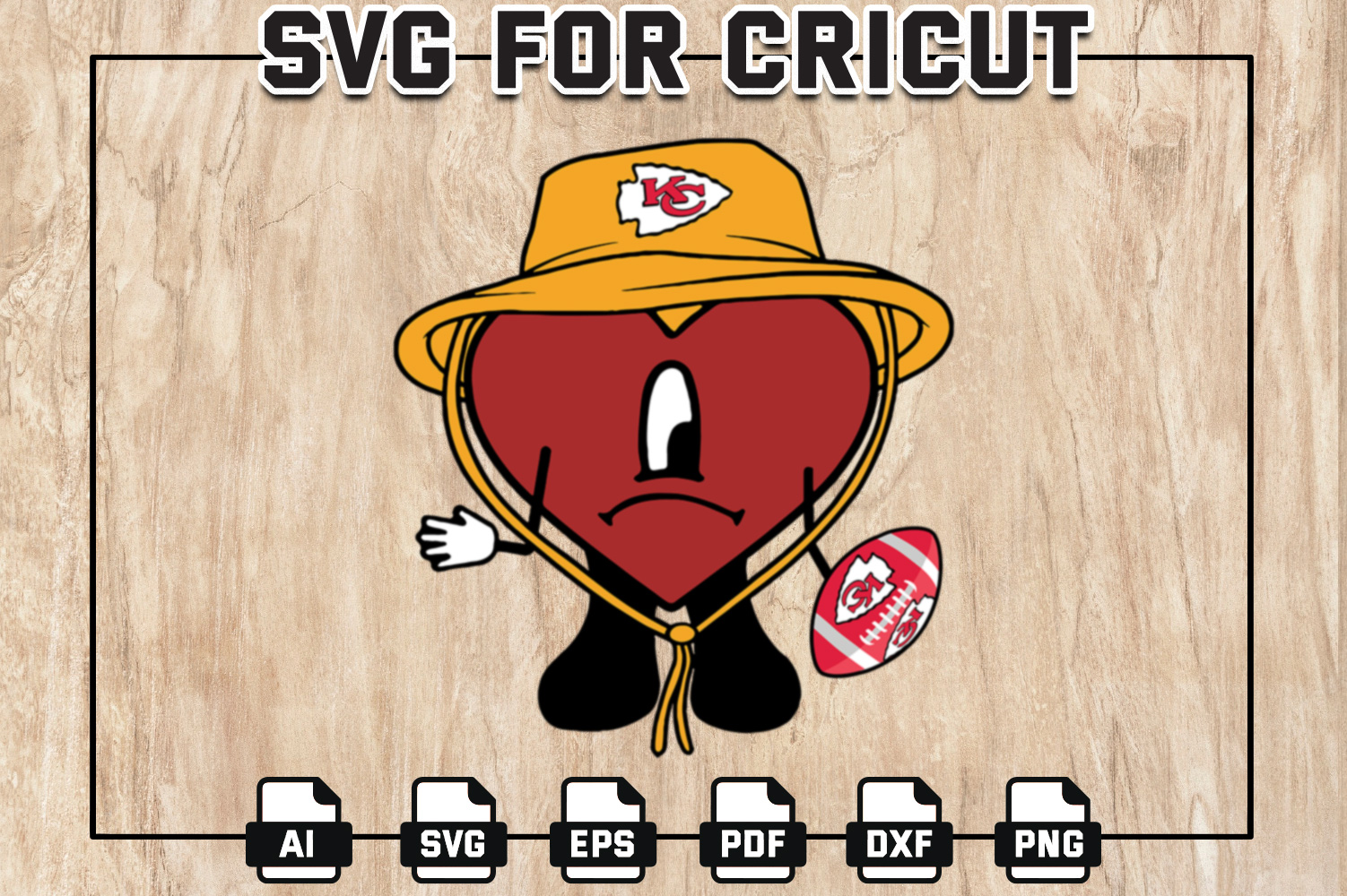 Kansas City Chiefs SVG • NFL Football Team T-shirt Design SVG Cut Files  Cricut