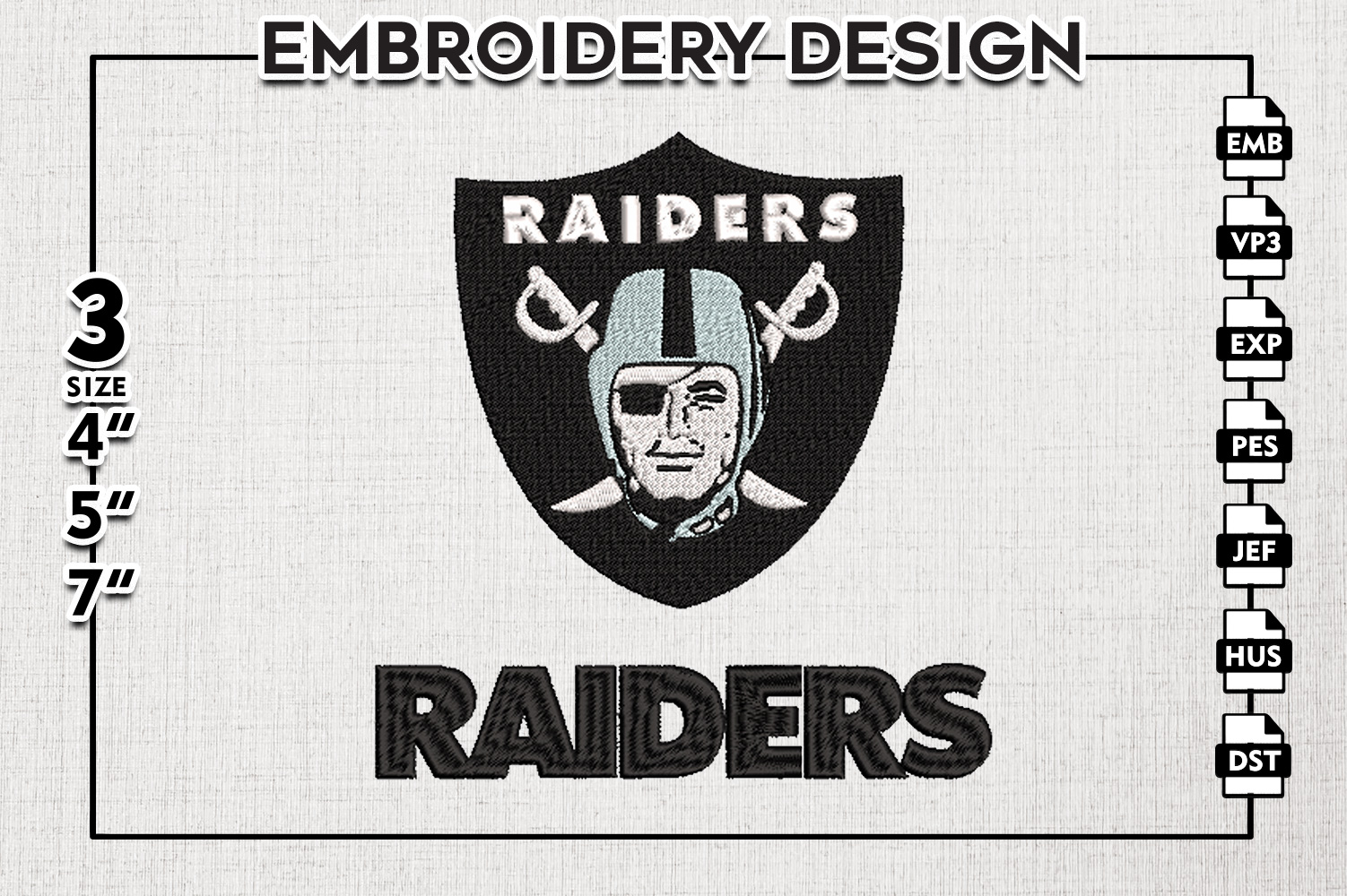 Las Vegas Raiders Logo NFL Team SVG Graphic Designs Files