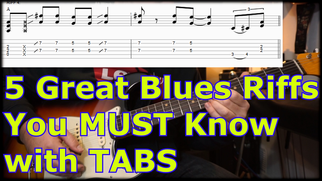5 Great Blues Riffs You Must Know - Payhip