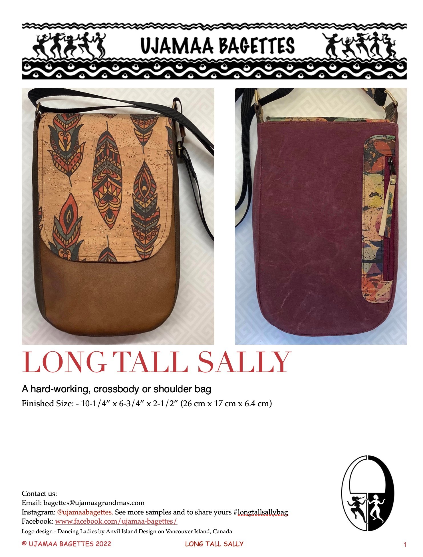 LONG TALL SALLY crossbody bag - Payhip