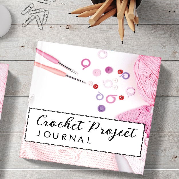 Crochet Lover's Journal Pattern Log Book