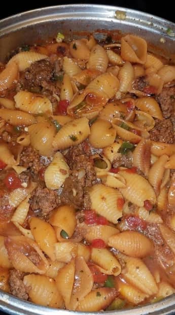ASTA SHELLS WITH GROUND BEEF