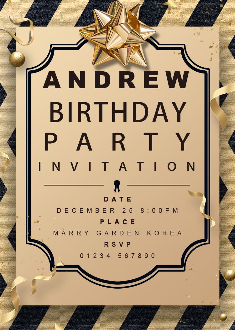 Birthday Cards & Invitations