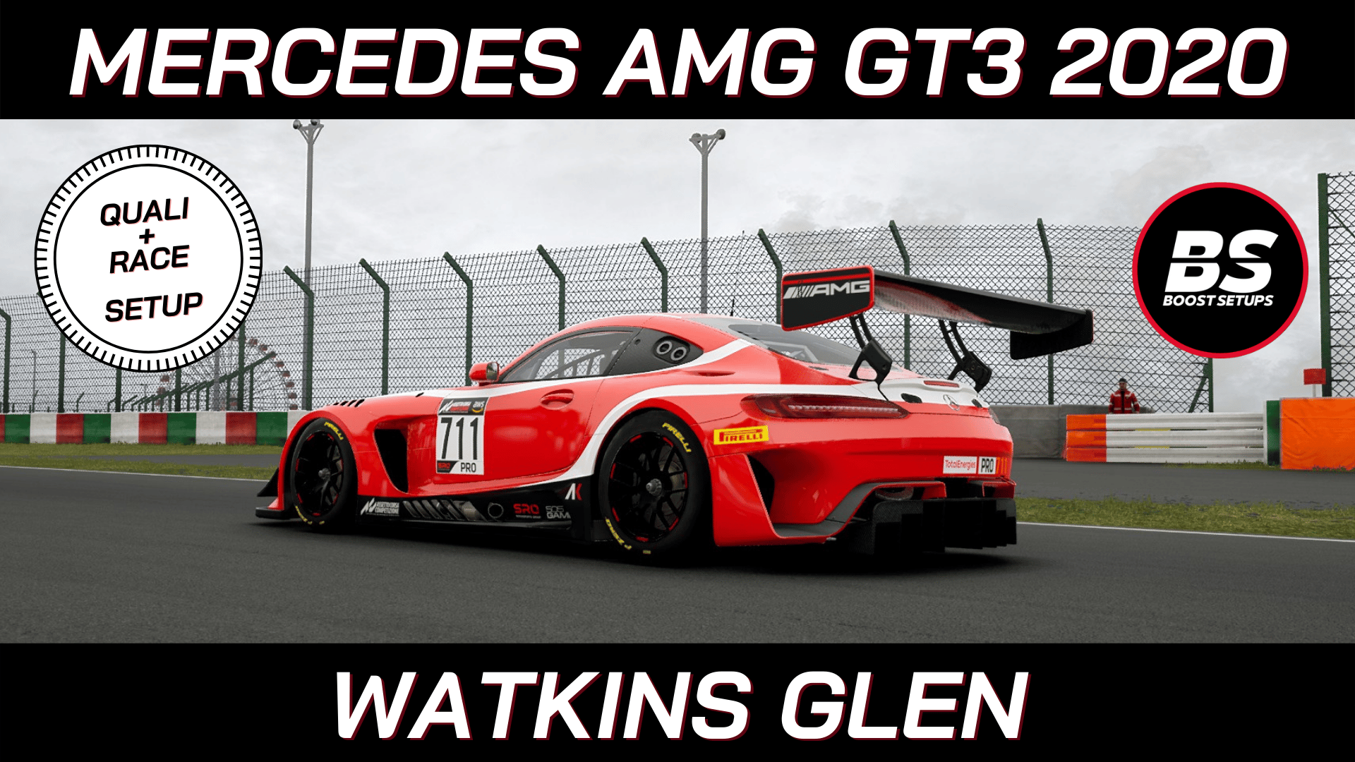 Mercedes AMG GT3 Evo 2020 Quali Race Watkins Glen Setup - Payhip