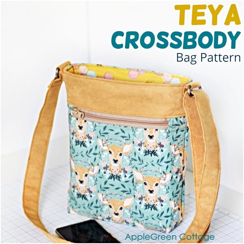 Crossbody bag big enough for ipad hot sale