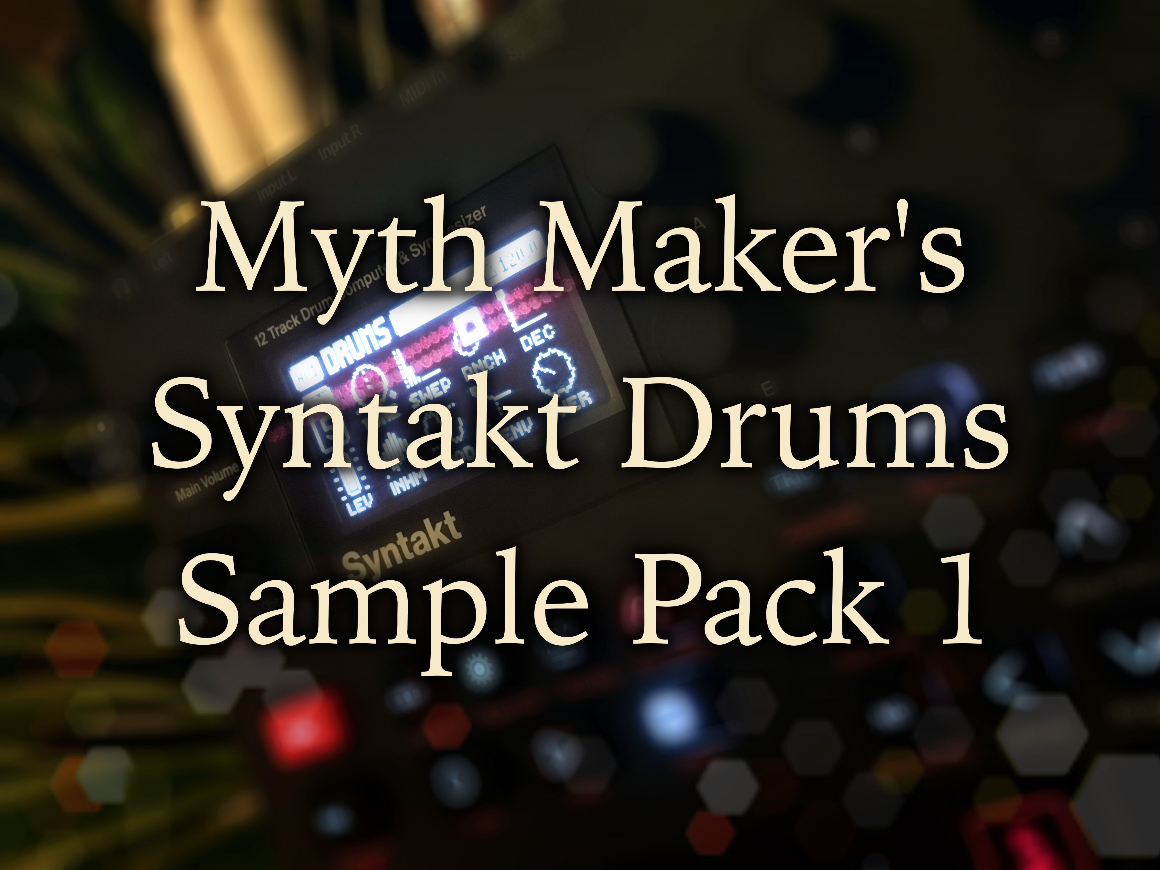 Syntakt Drums Sample Pack 1 - Payhip