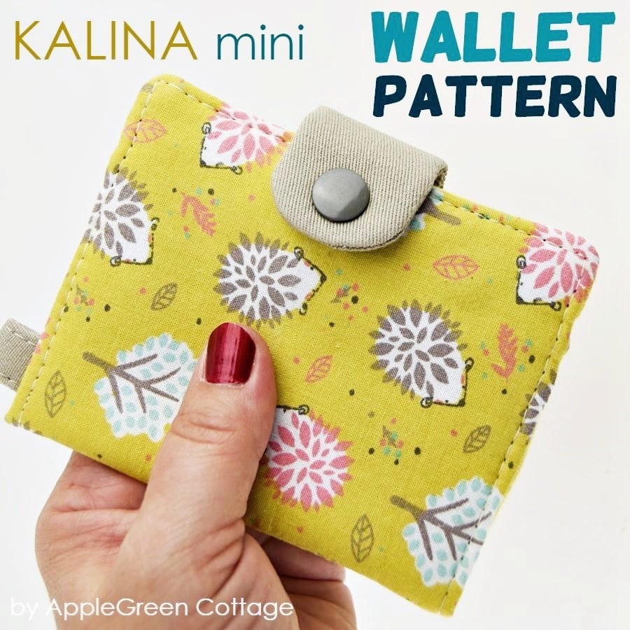 Coin Purse Pattern With Zipper Pocket - AppleGreen Cottage