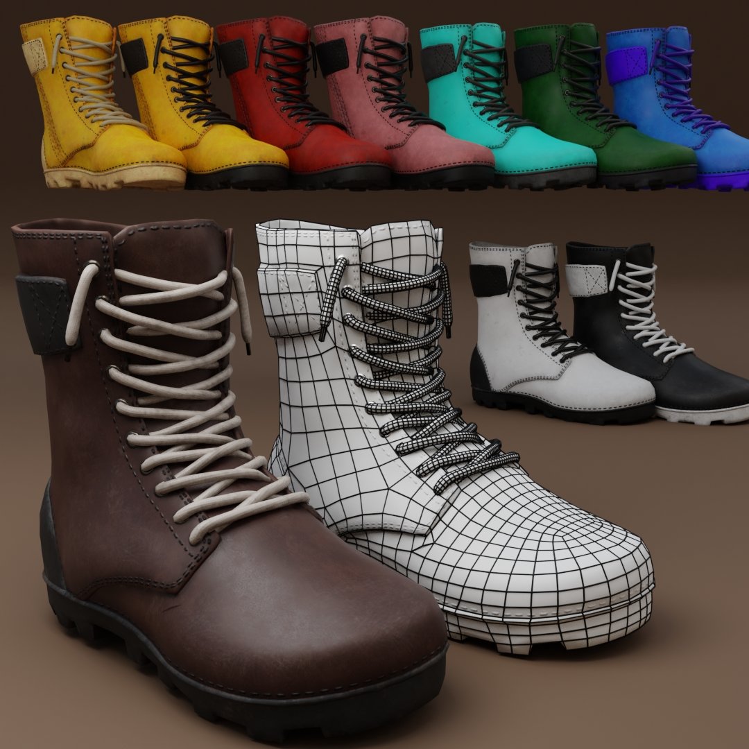 Leather Boots
