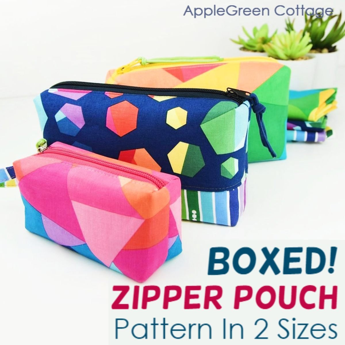 BOXED! Zipper Pouch Pattern