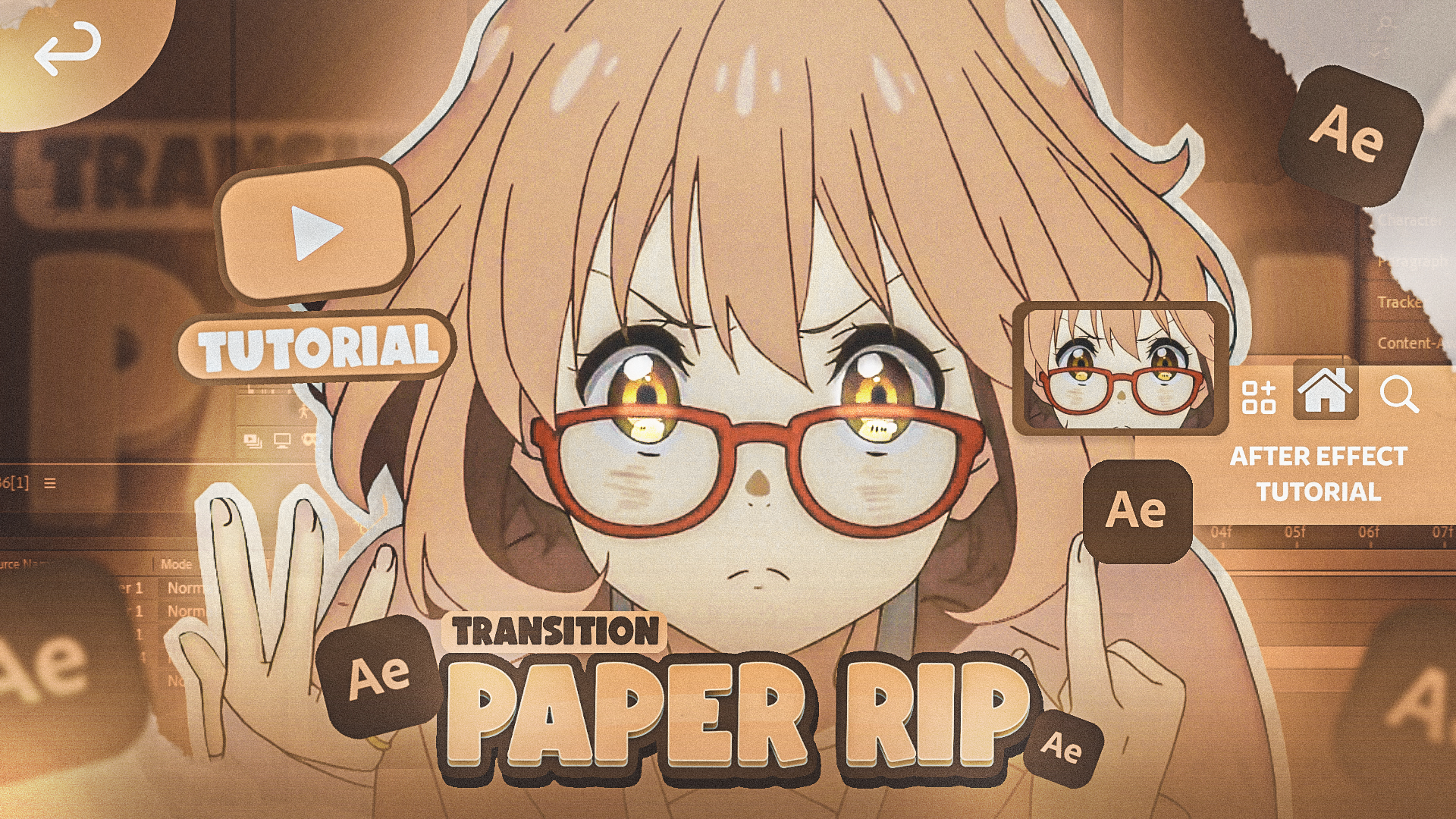 Paper RIP Transition Pack & Project File - Payhip