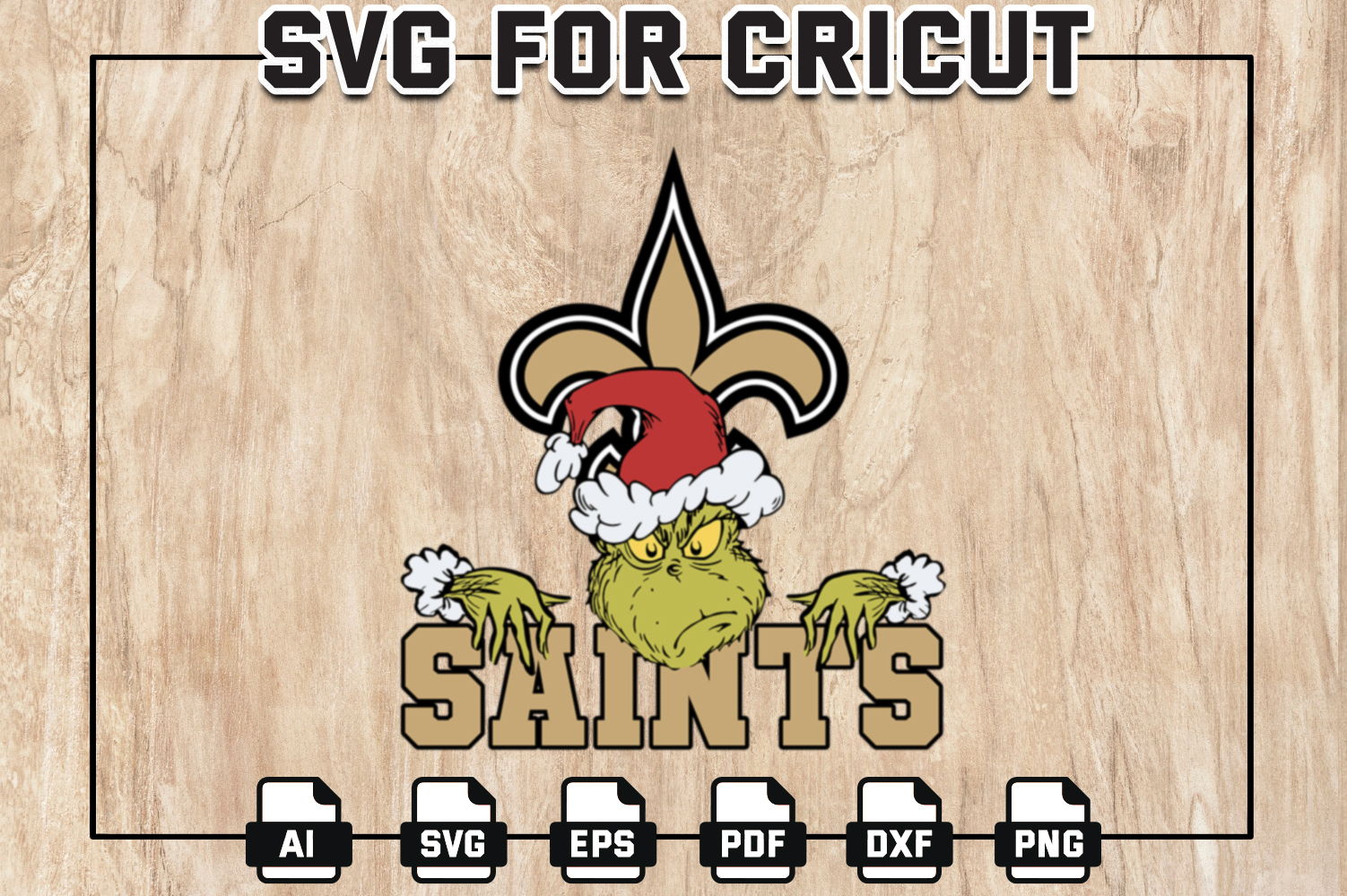 NEW ORLEANS SAINTS SVG BUNDLE