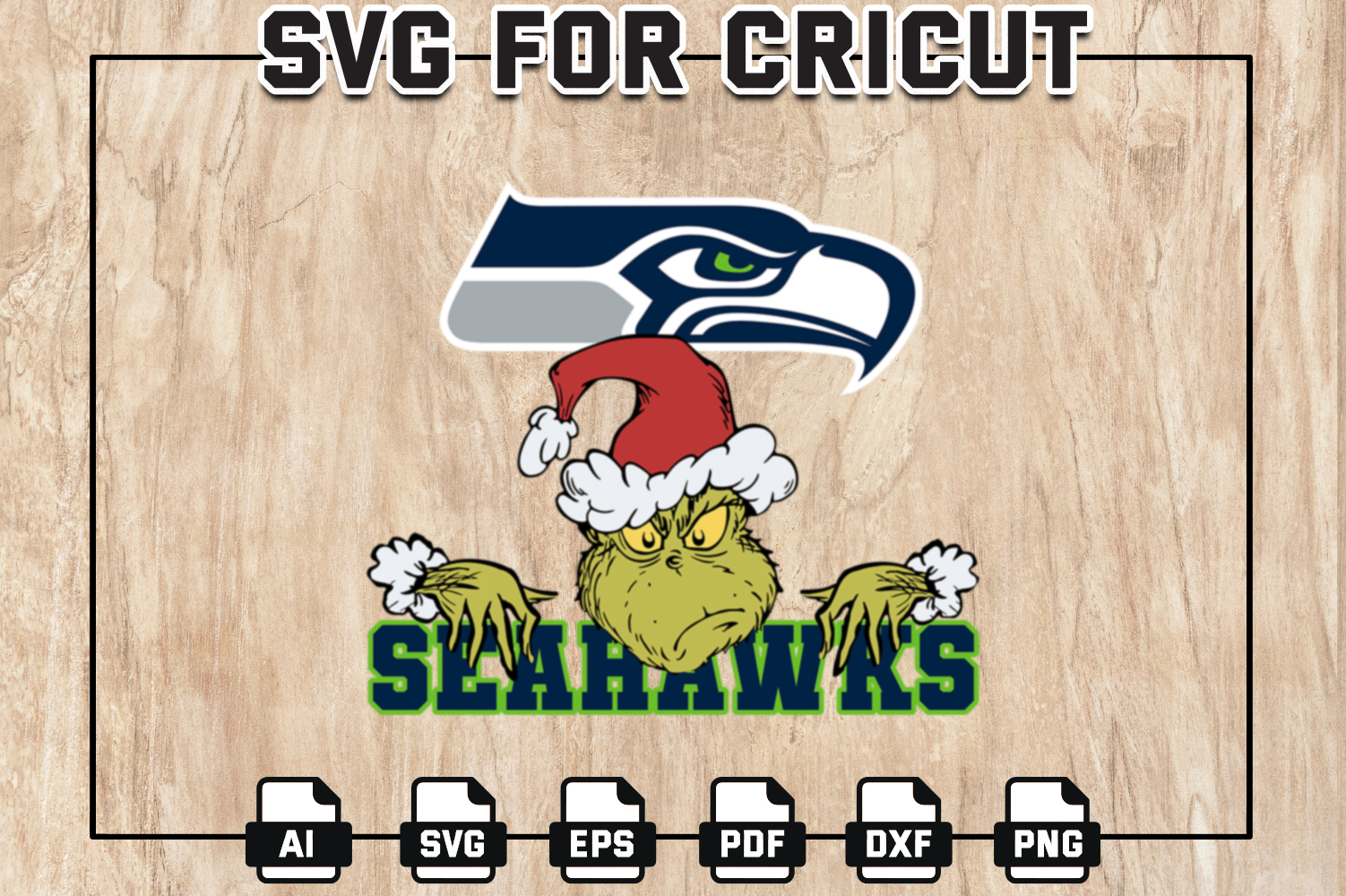 Seattle Seahawks NFL Grinch Christmas Tree 3D Hoodie Pullover Prints -  Freedomdesign