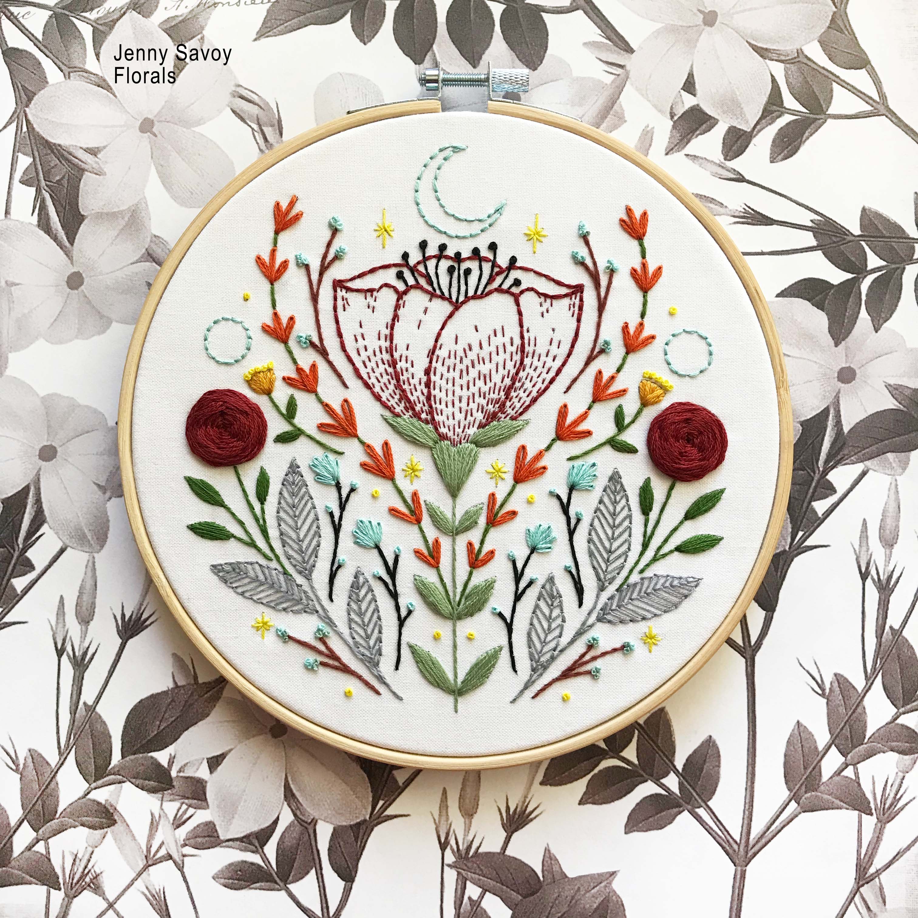 Easily Transfer Embroidery Patterns with a Home Printer – Bella Savoy