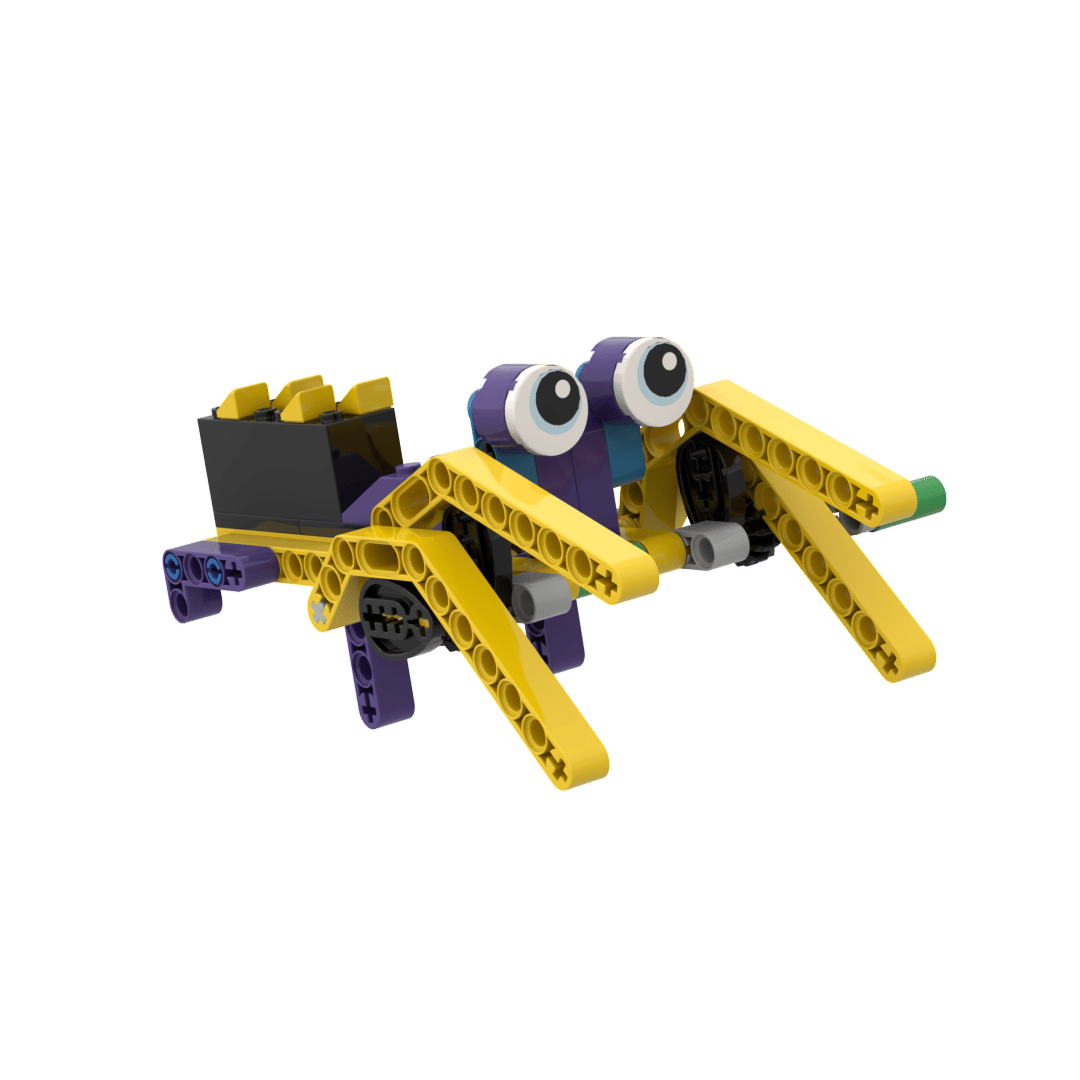 ドイリー 782 ぴーすけ様 Spider Crab (BricQ Prime) Building Instruction PDF