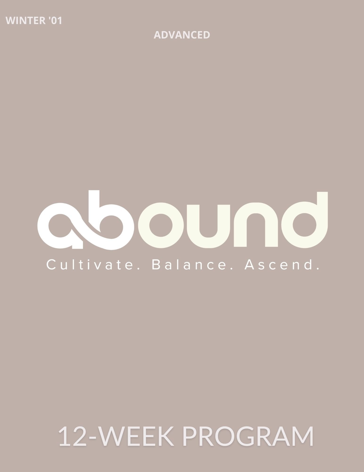 ABOUND ADVANCED PROGRAM - Payhip