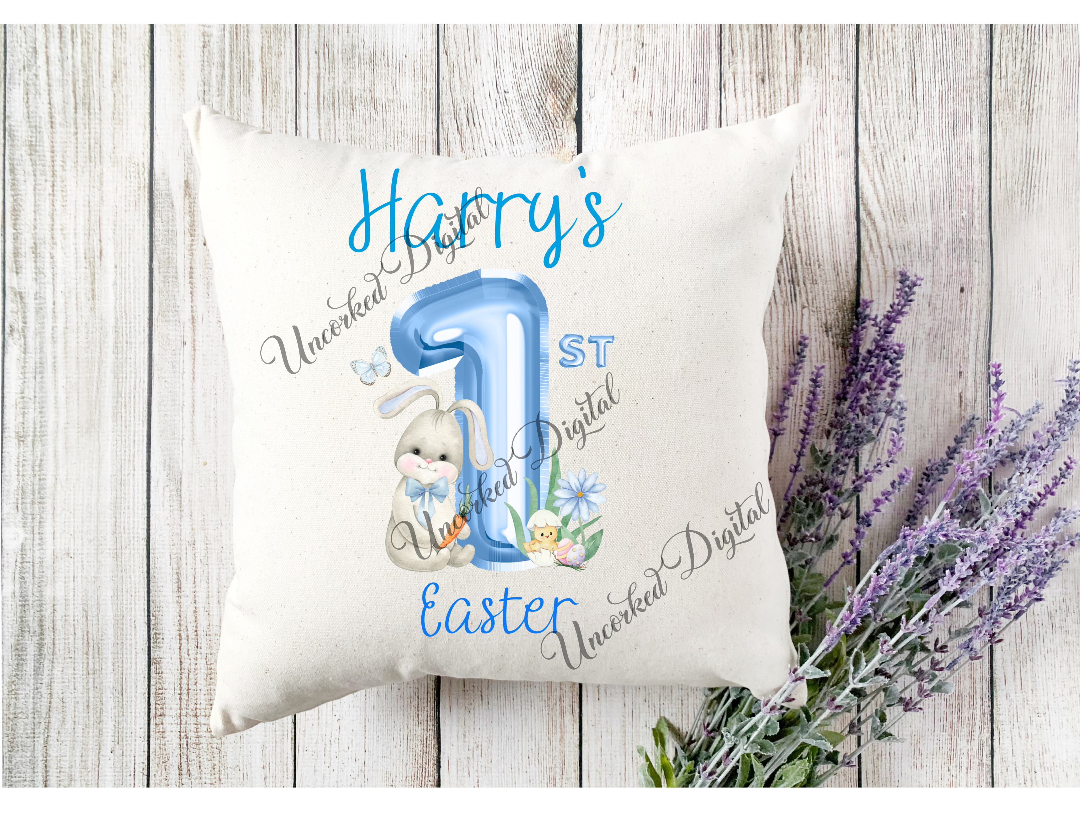 Easter bunny alphabet and 1st Easter designs - Payhip