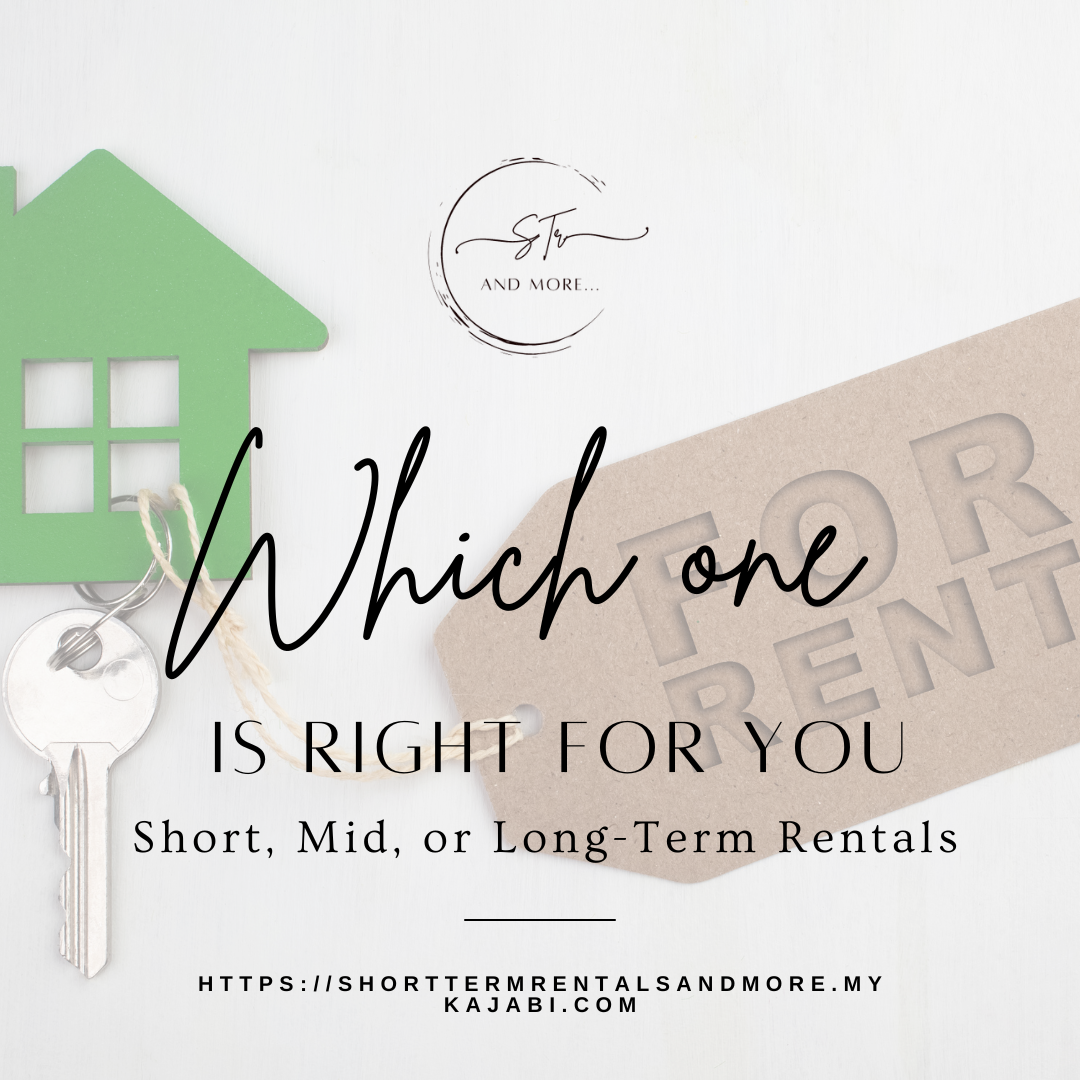 Unsure whether to choose a short-term, mid-term, or long-term rental property? Check out our guide to help make your decision.