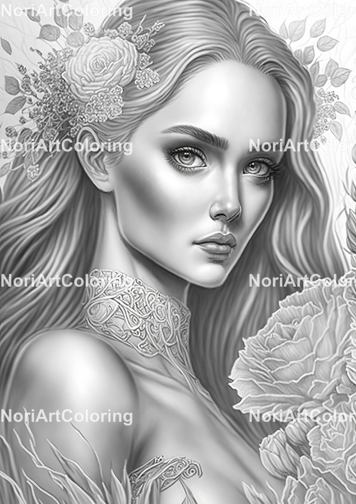 3 Flower Fairies Coloring Book Set 4 Printable Coloring Page for Adult  Coloring Book Digital Download Grayscale Coloring Pageanalyze Listing  (Download Now) 