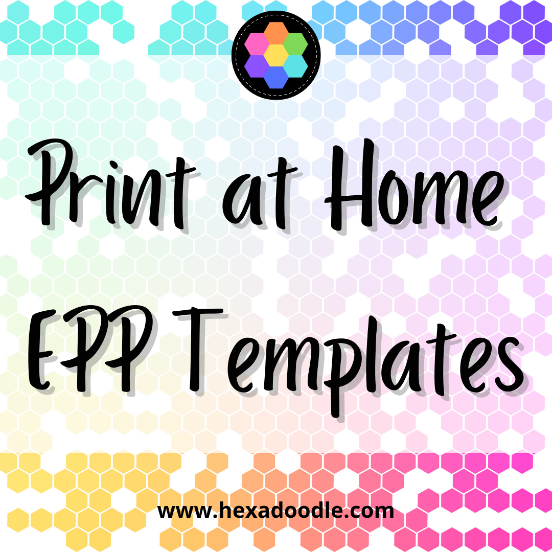 Hexadoodle Quilts - SVG & DXF cutting files and PDF Printables for