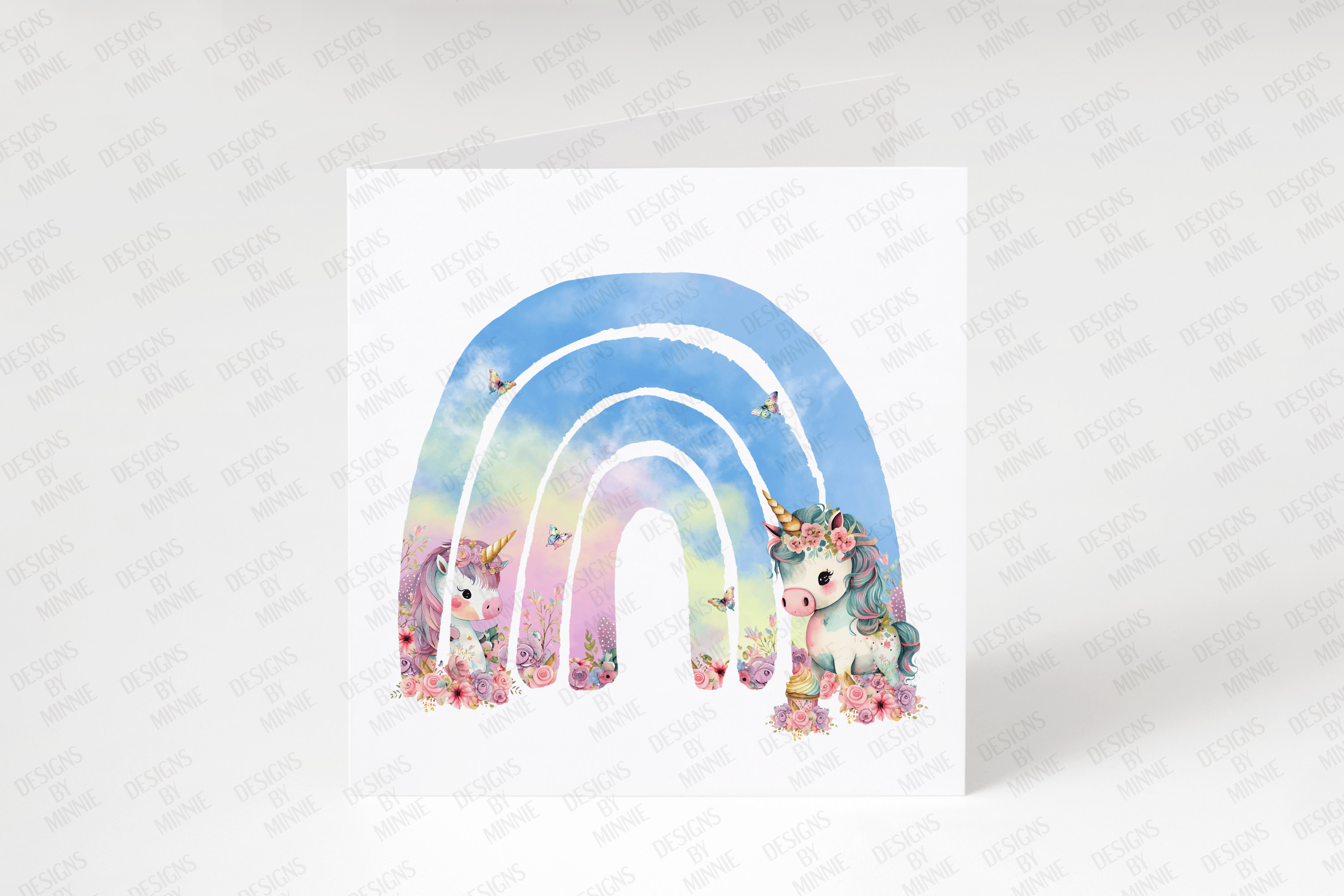 Floral Unicorn Rainbow - Payhip