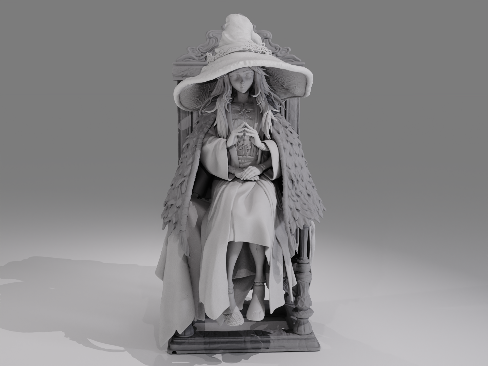 Elden Ring Ranni the Witch 3D model 3D printable