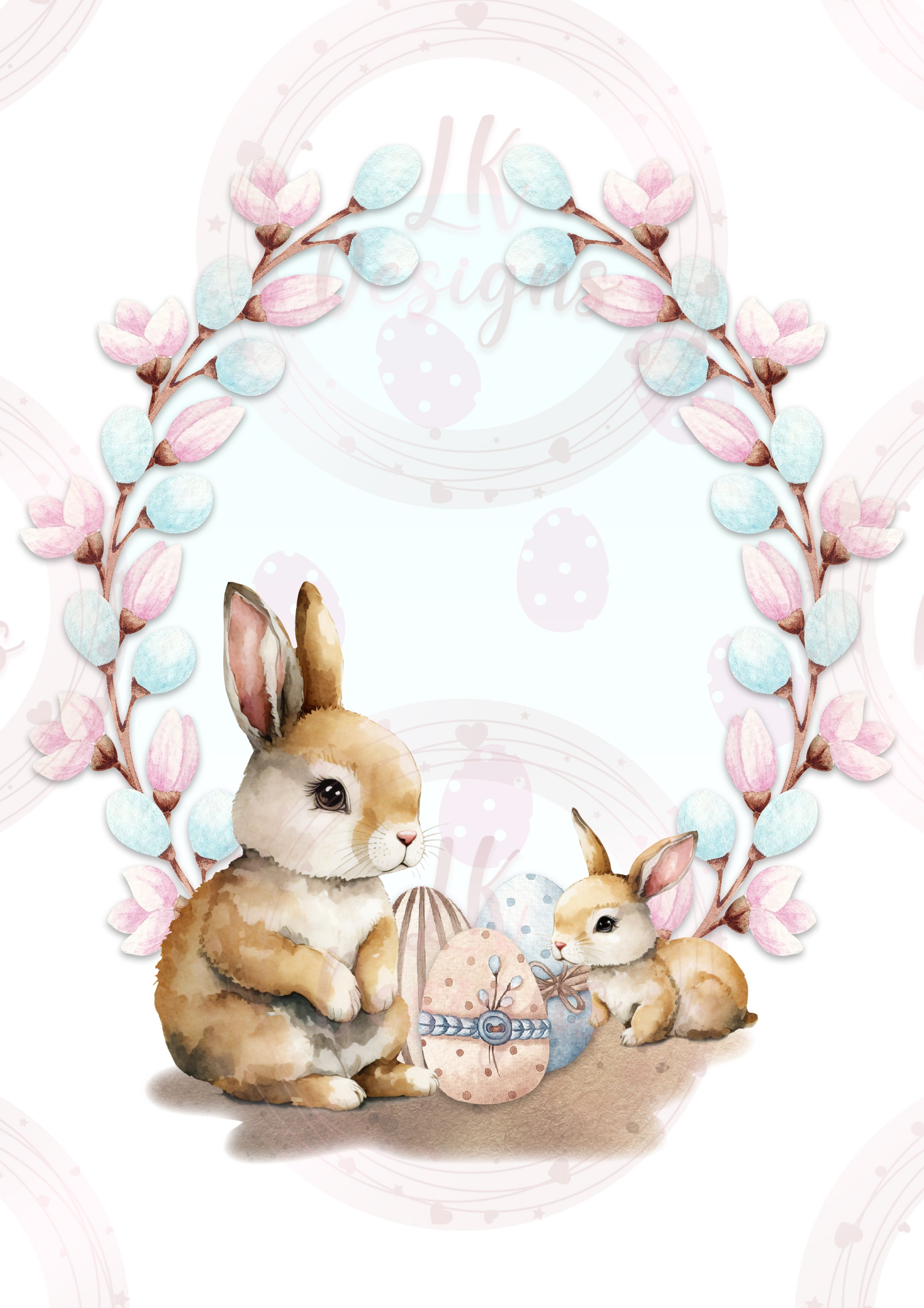 Easter Frame Rabbit Easter rabbit frame - Payhip