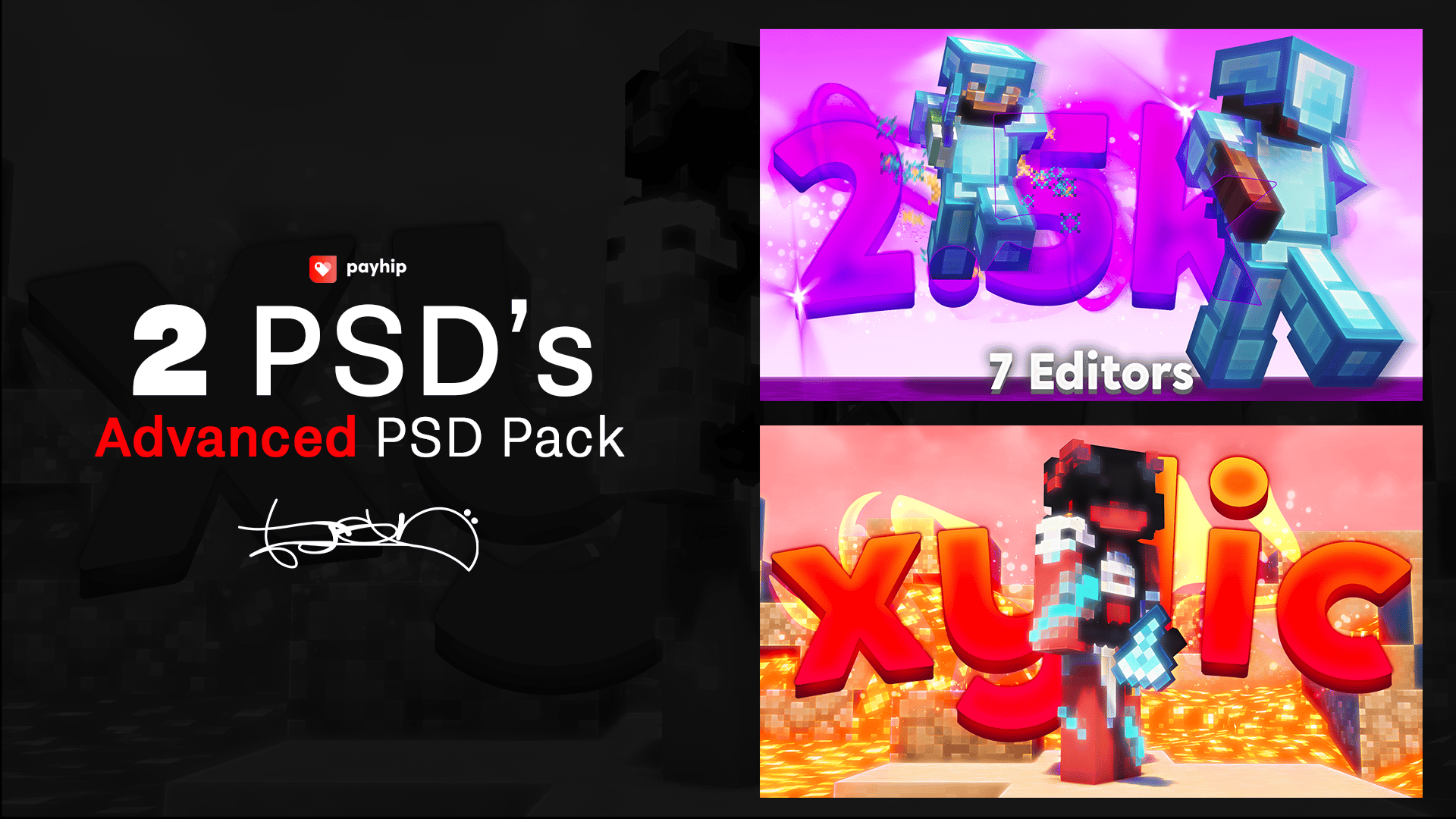 Thumbnail PSD Pack 1 - Payhip