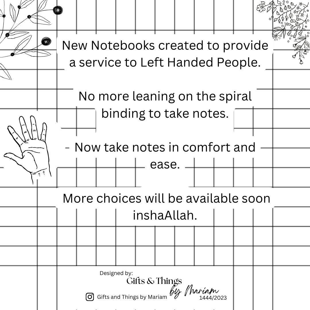Class Notebook (Left Handed) - Payhip