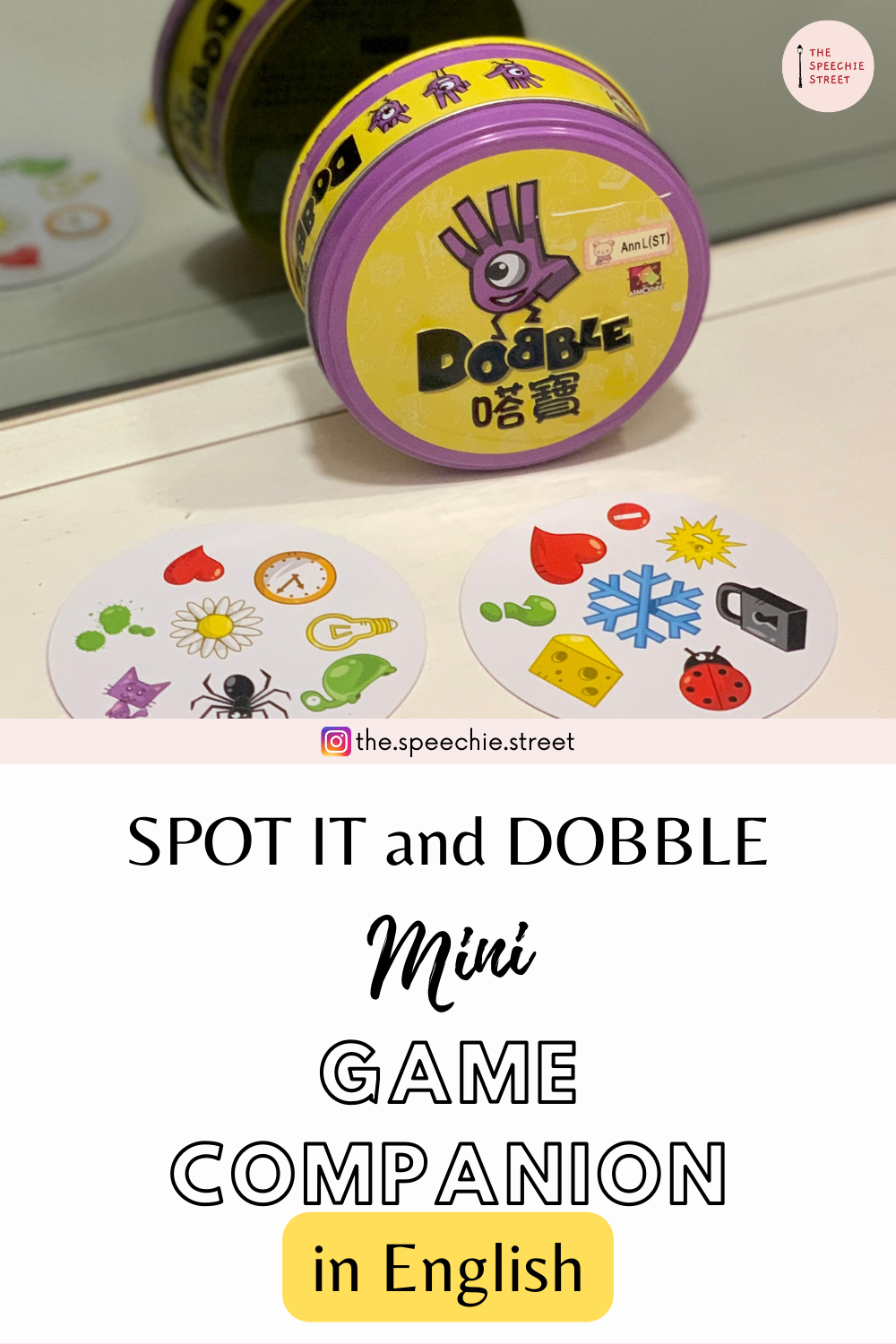 Spot It Mini Game Companion (English) - Payhip