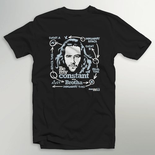 Camiseta LOST (Perdidos). Desmond. Be my constant… Brotha.