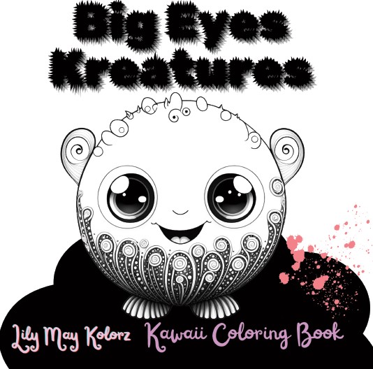 Fantasy Kreatures: A Kawaii Spiral Bound Coloring Book