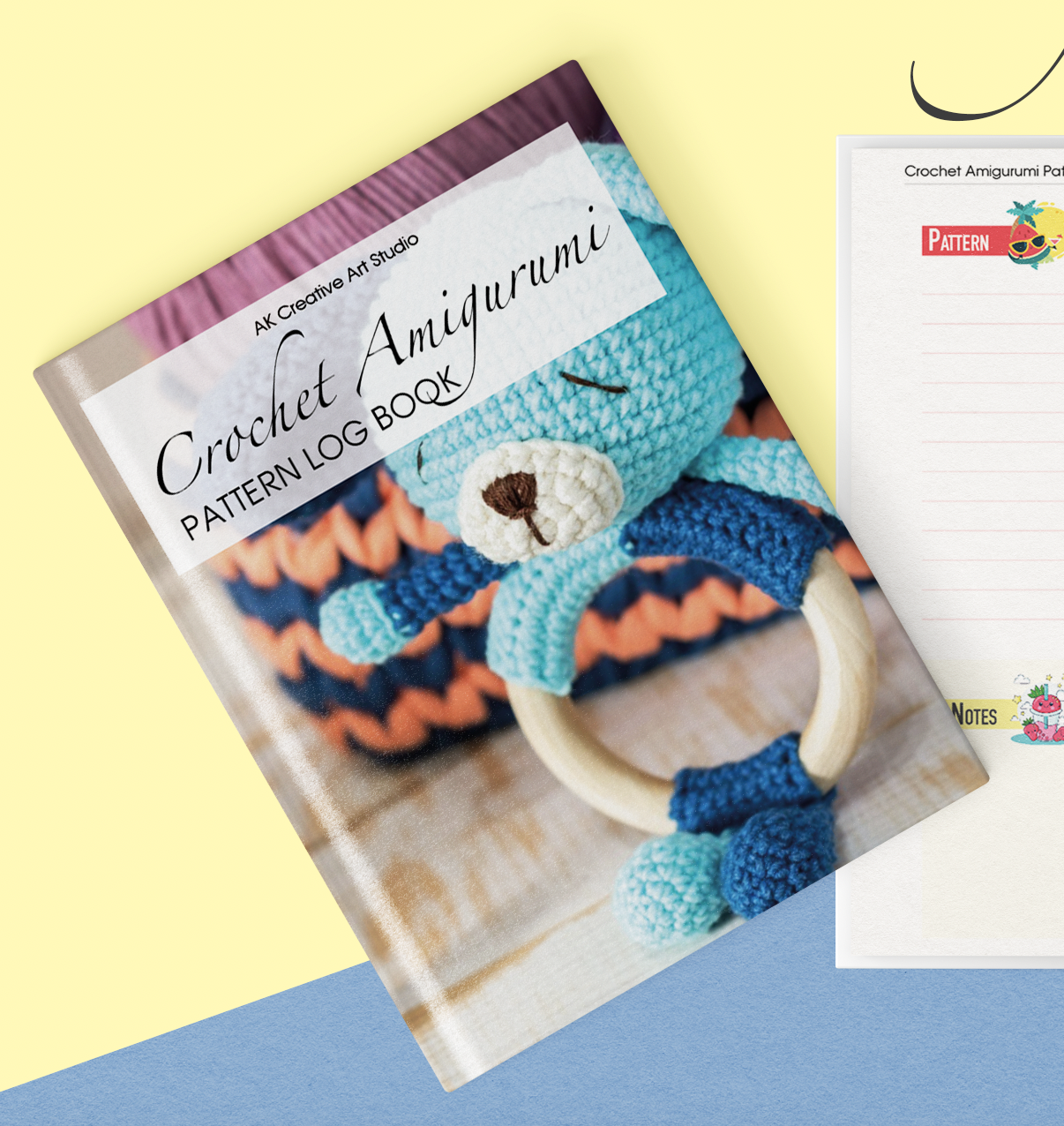Crochet Amigurumi Pattern Log Book Full Colour - Payhip
