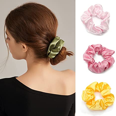 Scrunchies di seta naturale | Elastici per capelli – Offtopic