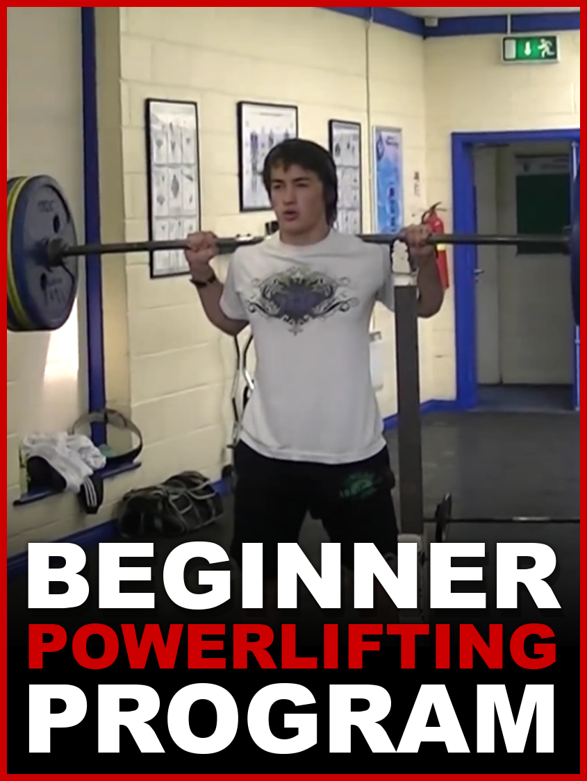 Beginner Powerlifting Program