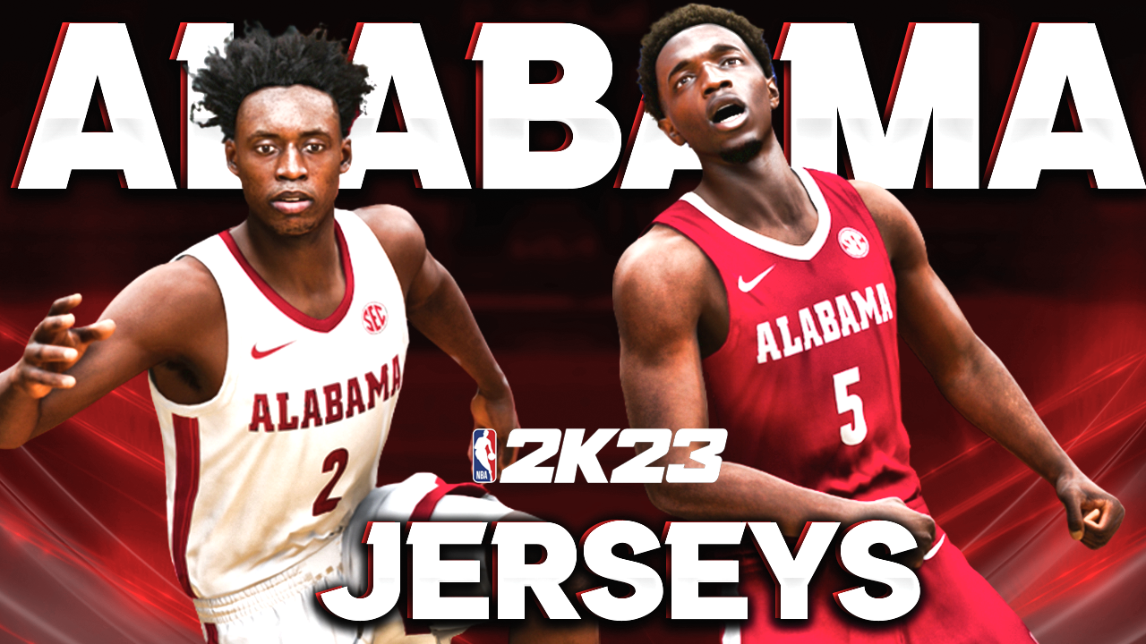 NBA2K NCAA Alabama Roll Tide Jersey and Arena Pack - Payhip