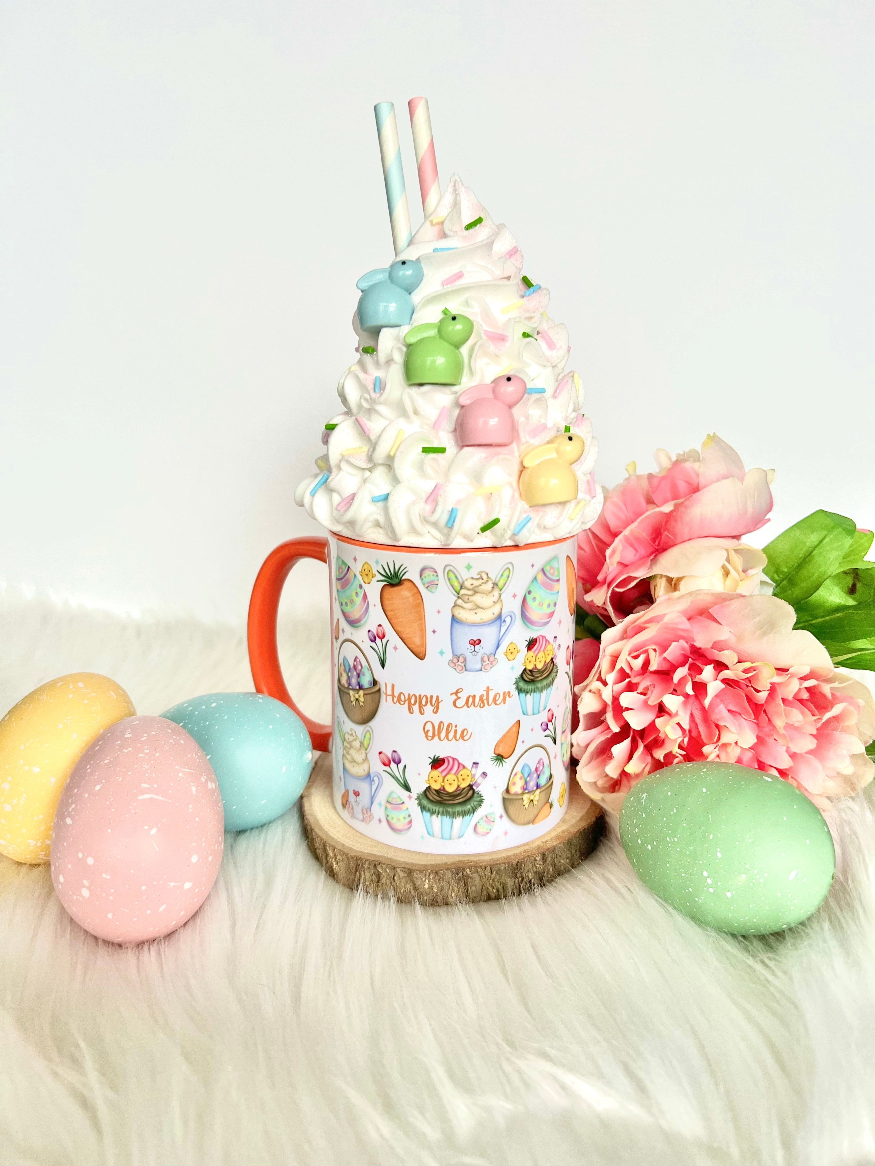 Blue Easter Print Mug Wrap - Payhip