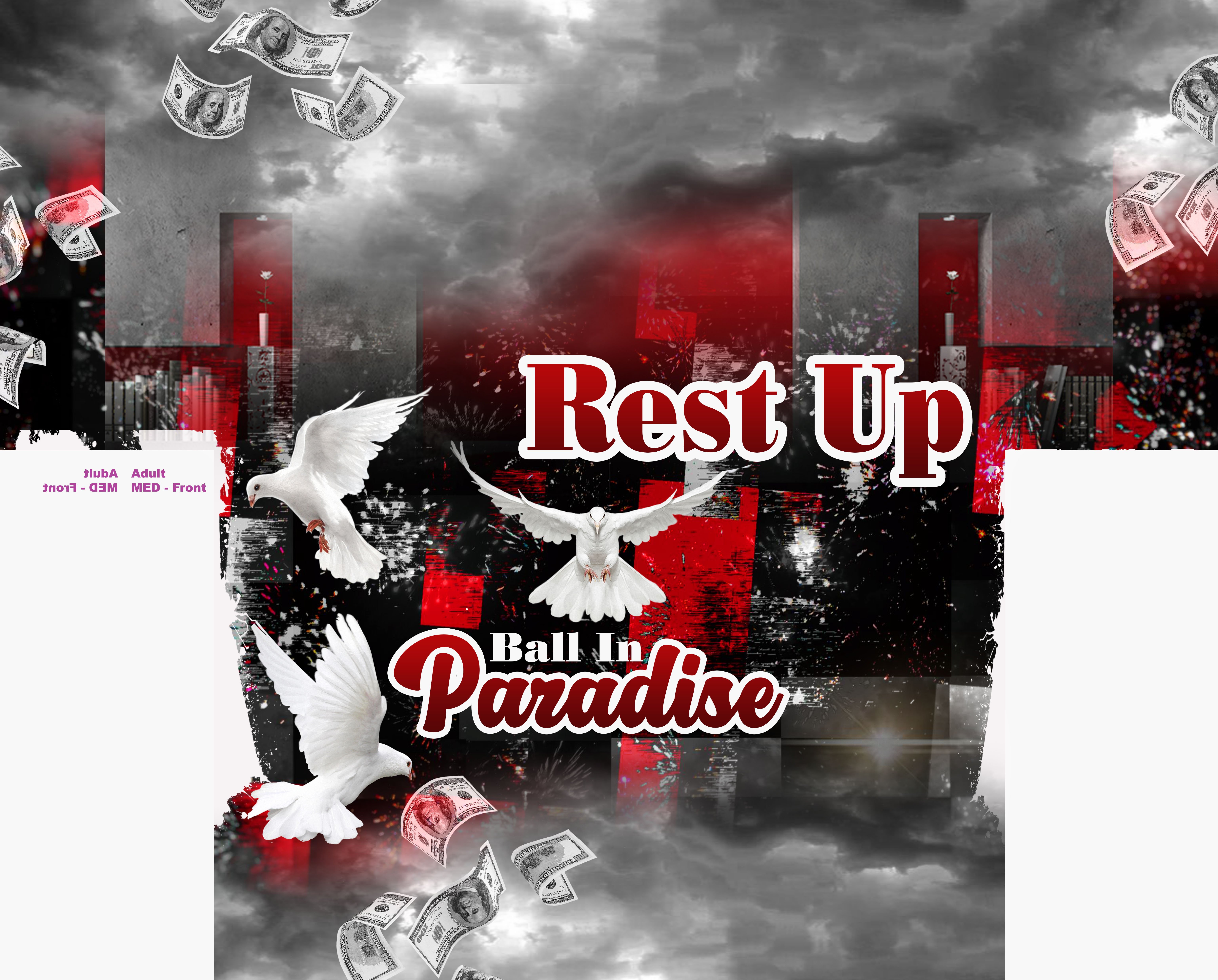 REST UP RED GREY BALL - Payhip