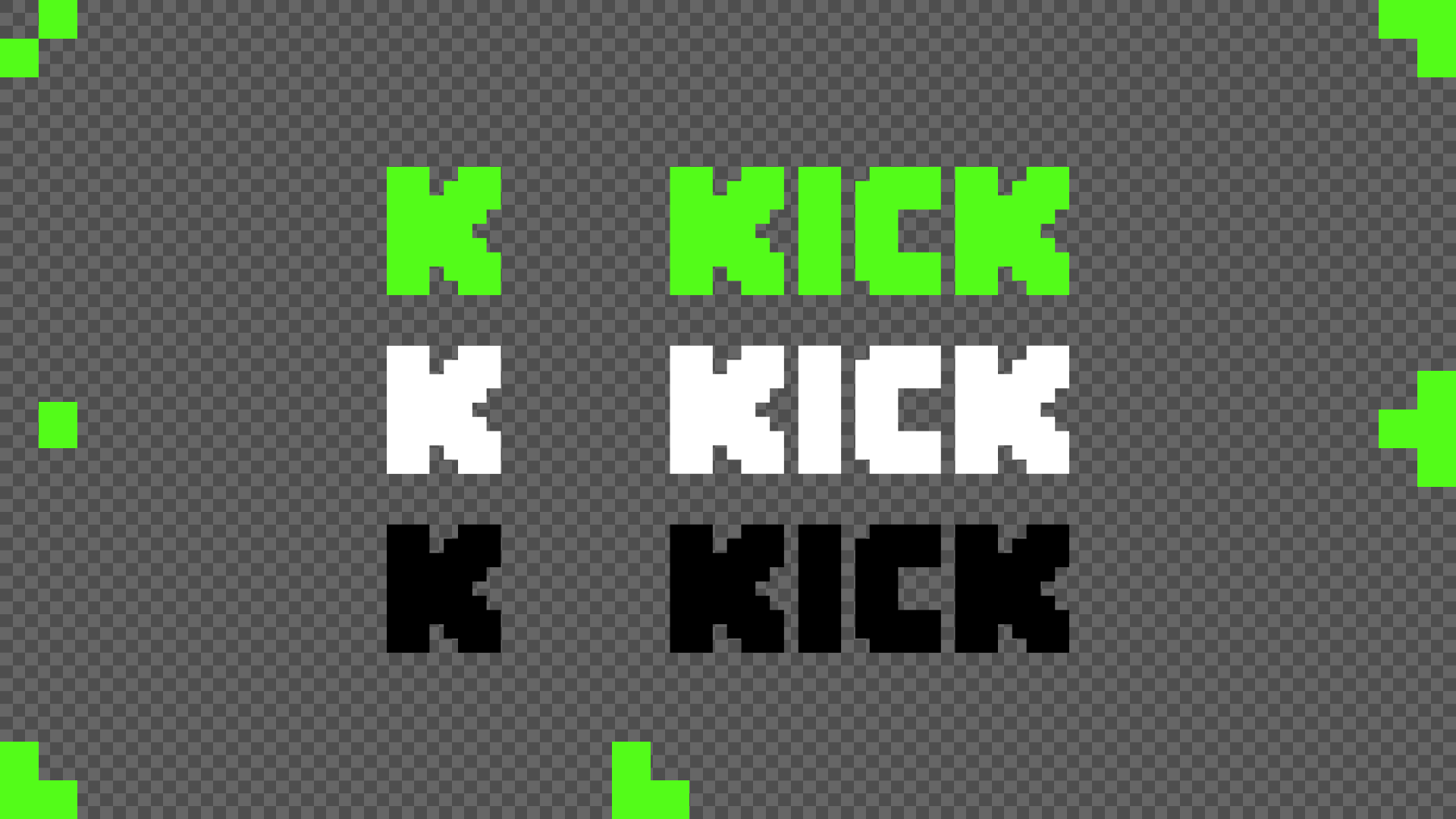 Kick Logo Color Code Kick Logo Pack
