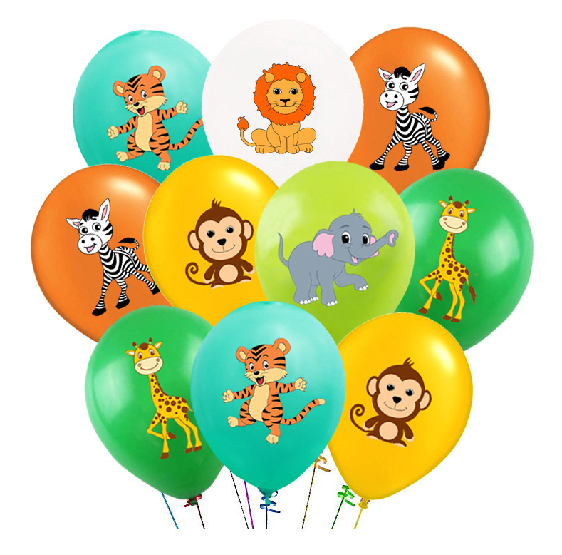 Jungle Animals Balloon Bundle