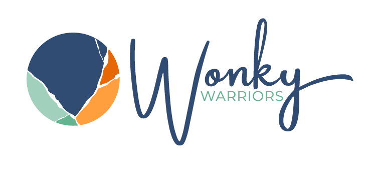 Wonky Warriors Logo gifts for cancer patients